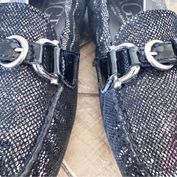 AGL Attilio Giusti Leombruni Black shiny driving moccasin loafers - Picture 8 of 12